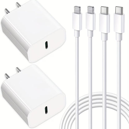 2 Pack Compatible with Iphone Charger,Iphone Fast Charger,Iphone 14/Iphone 13/Iphone 12/Iphone 11/Iphone X. with 2 Pack 6Ft Cable ,Fast Charger Cable