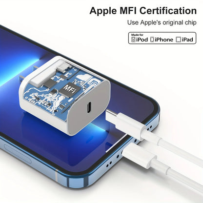 2 Pack Compatible with Iphone Charger,Iphone Fast Charger,Iphone 14/Iphone 13/Iphone 12/Iphone 11/Iphone X. with 2 Pack 6Ft Cable ,Fast Charger Cable